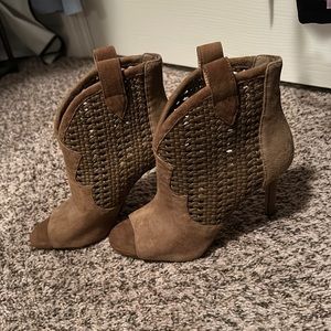 Jessica Simpson open toe heels